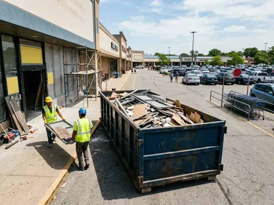 retail-store-renovation-debris-003 — frequently asked questions, Roll-off Dumpster Rentals in Muldrow, OK